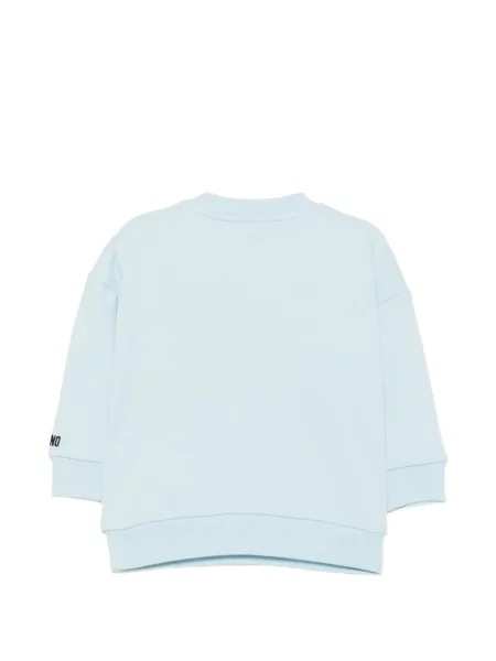 Bluza dziecięca Moschino niebieska