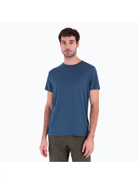 Férfi Icebreaker Merino Tech Lite III SS dawn trekking póló. Méret: S kék