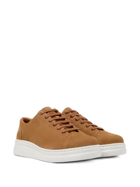 Sneakerși Camper cu șireturi din dantelă maro