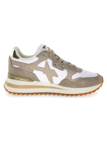 Sneakersy W6yz zamszowe szare