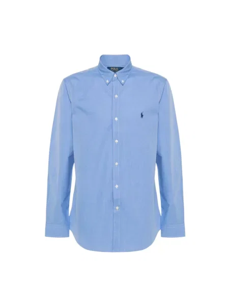 Koszula Polo Ralph Lauren ze stretchu niebieska