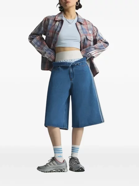 Prošívané polotričko Adidas modré