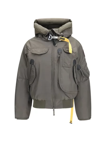 Geacă bomber Parajumpers cu glugă gri