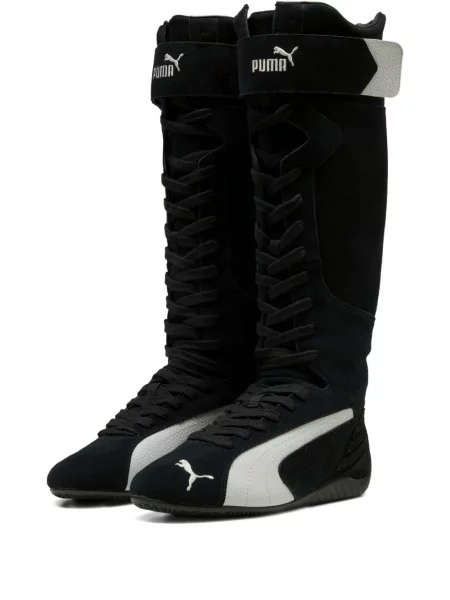 Боти Puma с връзки с дантела черно