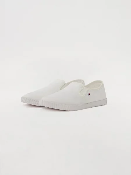 TOMMY HILFIGER Teniși alb