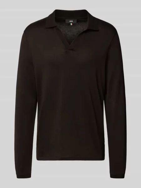 Koszulka polo o kroju regular fit z dekoltem w serek model ‘BOLLO’ Cinque