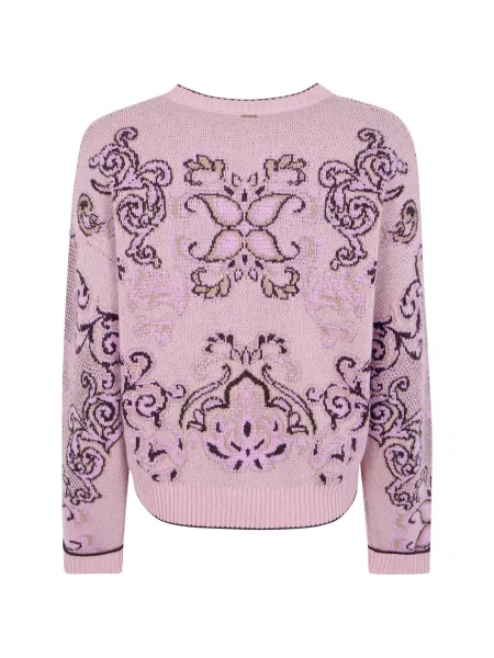Pulover Twinset de lână roz