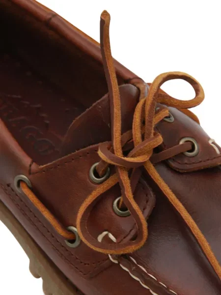 Pantofi Sebago din piele maro