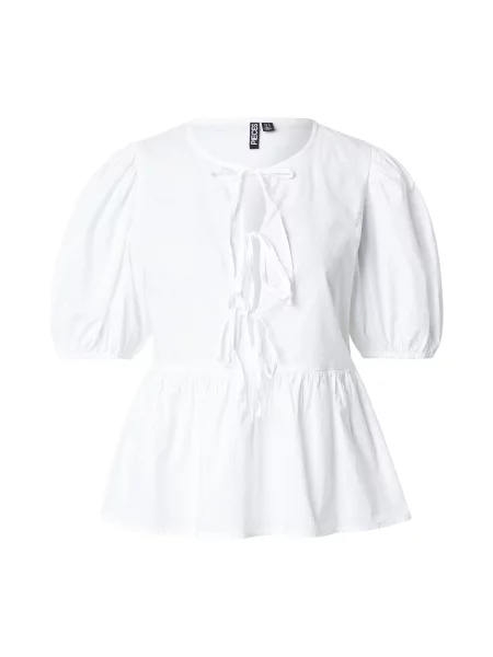 PIECES Bluză PCJolly' alb