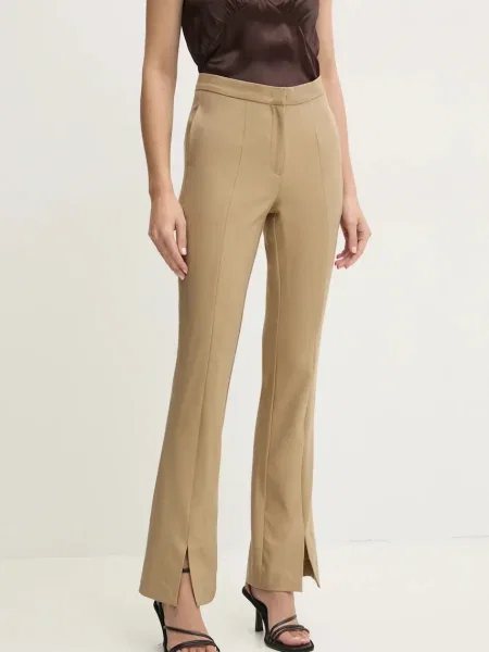 Текстилни панталони Sandras бежов