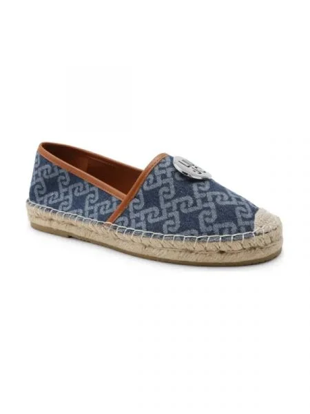 Liu Jo espadrilles cipő vera 05 denim bőr hozzáadásával kék