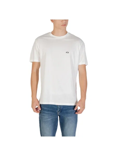 Tricou Eax alb