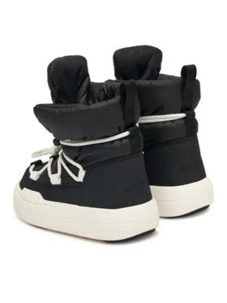 Moon Boot gyerek hótaposó MB JR PARK LACE MID fekete