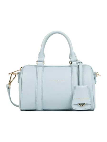Torebka Lancaster skórzana niebieska