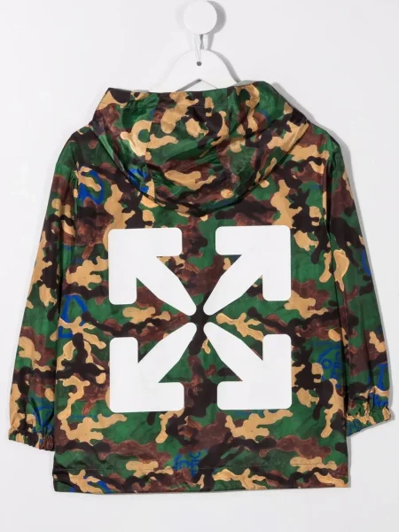 Wiatrówka dziecięca Off-white biała