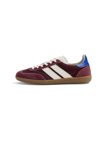 Caval Tenisky Pulse kobaltová modř / burgundská červeň bílá