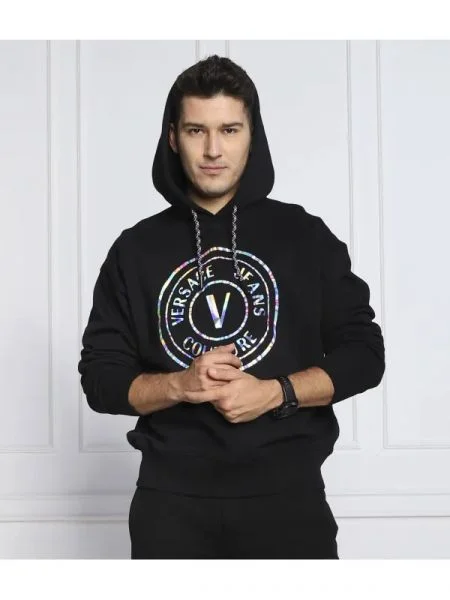 Versace Jeans Couture Hanorac negru