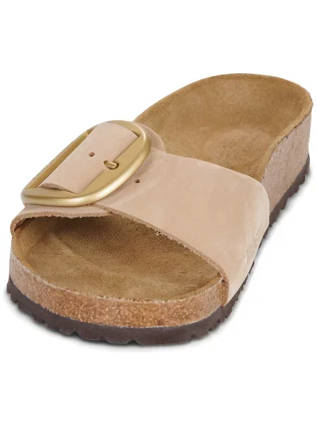 Pantofi Birkenstock cu cataramă bej