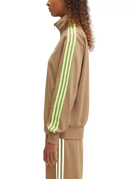 Pantaloni Adidas tricotate cu autograf alergare albastru