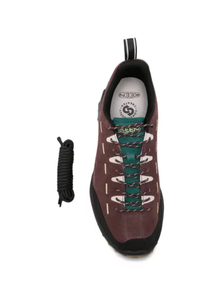 Sneakerși Keen Footwear din piele de căprioară maro