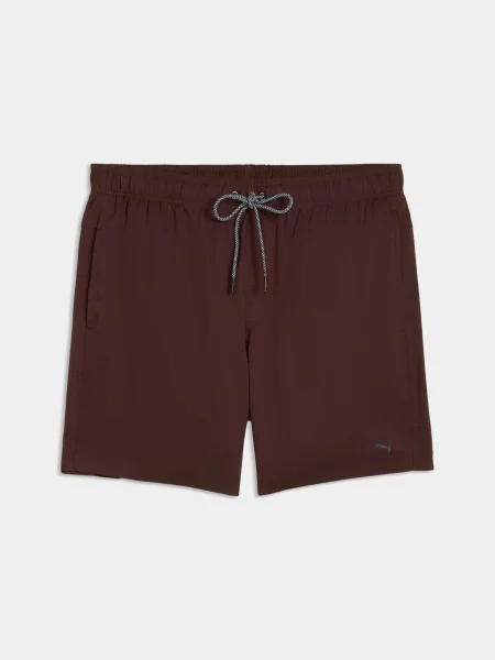 Шорти для плавання PUMA Swim Medium Length комбінований верх коричневий