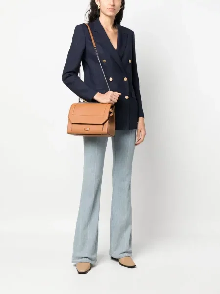 Shopper kabelka Lancel hnědá