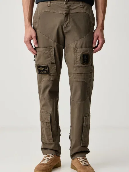 Aeronautica Militare pantaloni pentru bărbați maro