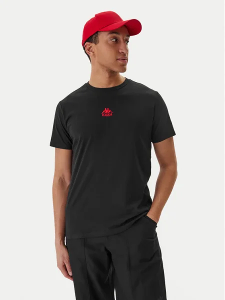 Kappa Póló Regular Fit fekete