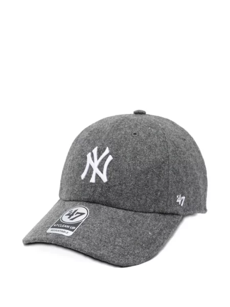 Șapcă Sporty & Rich cu autograf gri