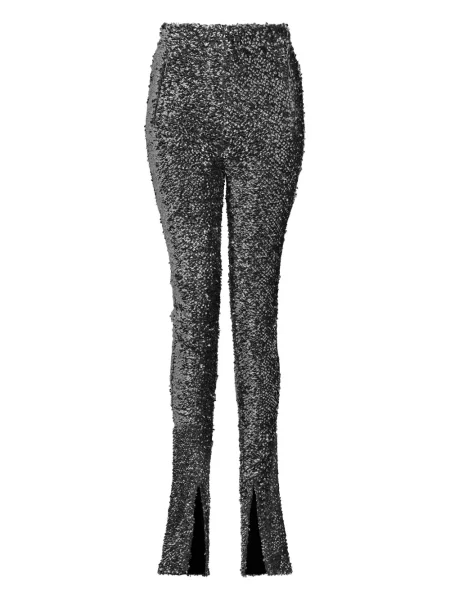 Pantaloni 16arlington cu paiete negru