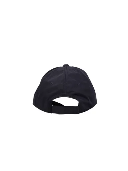 Czapka z daszkiem Emporio Armani z logo niebieska