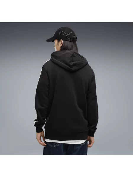 PUMA MÄ™ska dzianinowa bluza z kapturem Essentials Elevated OdzieÅ¼ S czarny