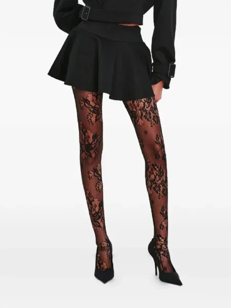 Fusta mini Wardrobe.nyc negru