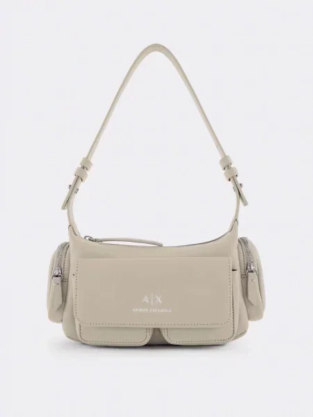 Armani Exchange Сумка Молочний Поліуретан