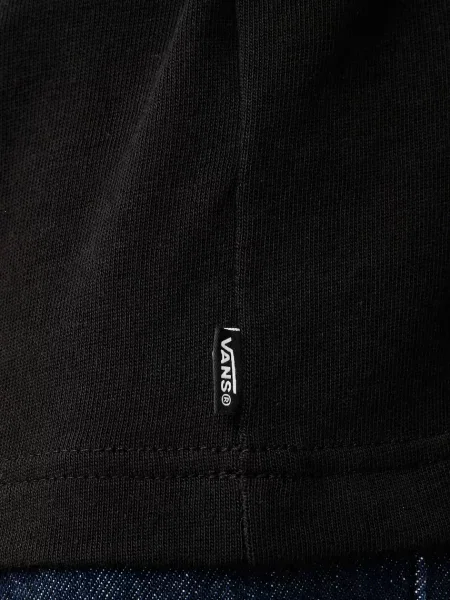 Тениска с дълъг ръкав Vans черно