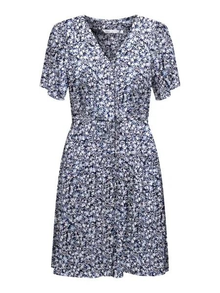 ONLY Rochie tip bluză ONLEVIDA albastru noapte / albastru deschis / mov pastel alb