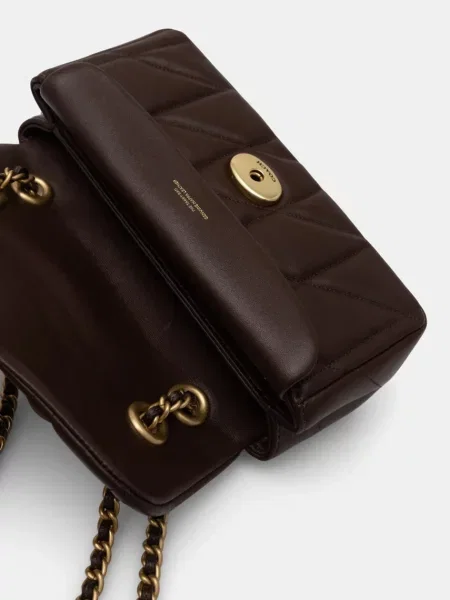 Кожаная сумка Coach