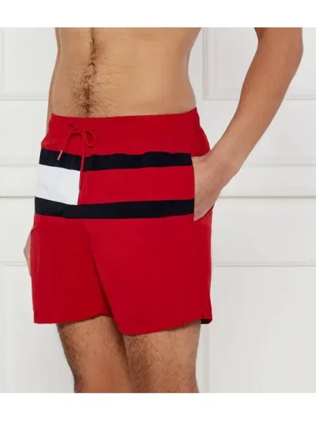 Sport rövidnadrág Tommy Hilfiger Swimwear piros