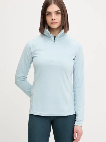 Bluza bez kaptura Columbia Glacial IV Zip niebieska