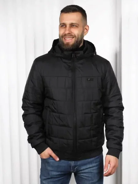 Демісезонна куртка UVENTUM чорний