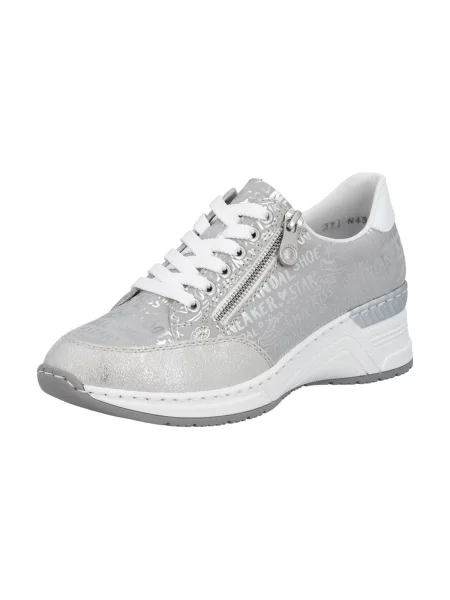 Rieker Tenisky béžová stříbrná