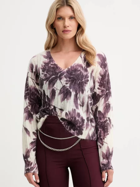 Twinset pulover de lână bej