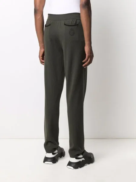 Pantaloni Billionaire de lână verde