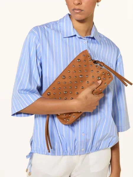 Kabelka Liu Jo s nýty hnědá