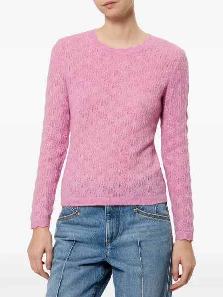Pulover Marant Etoile ajurat roz