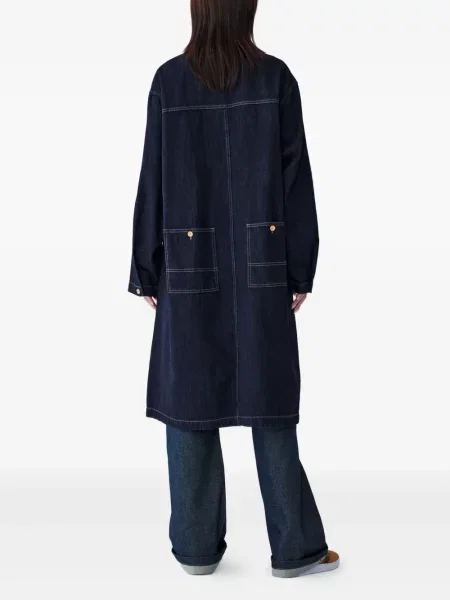 Rochie din denim Studio Tomboy până la genunchi de costum albastru