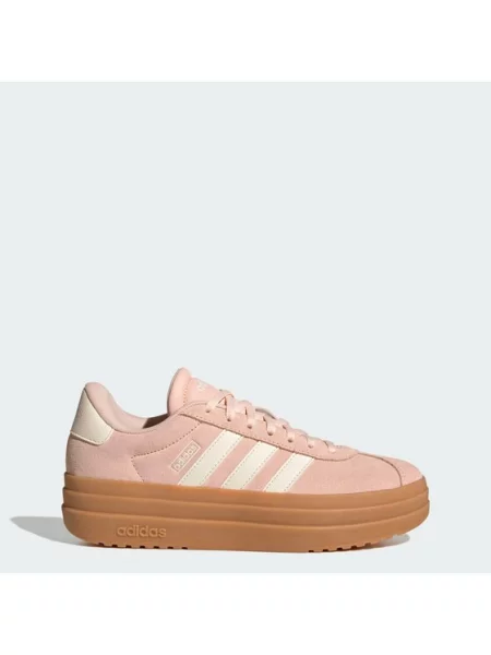 Tenisice od brušene kože adidas VL Court Bold narančasta