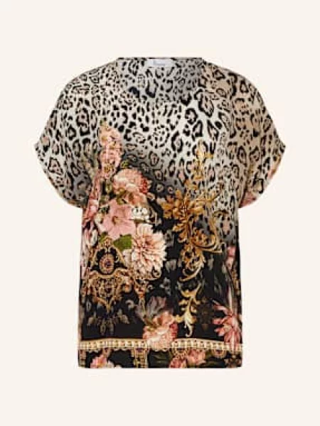 Princess Goes Hollywood Bluzka Z Jedwabiu braun złota