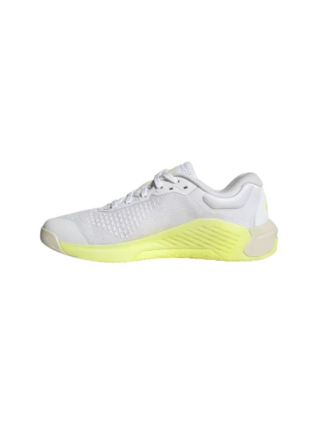 ADIDAS PERFORMANCE Športová obuv Dropset 4 piesková / neónovo žltá biela