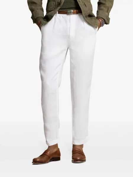 Hlače Polo Ralph Lauren s vezom s cvjetnim printom s vezicama plava